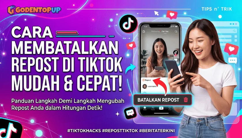Cara Membatalkan Repost di TikTok dengan Mudah dan Cepat