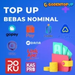 TOP UP BEBAS NOMINAL